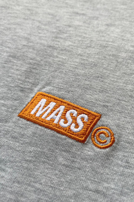 Mass Denim Koszulka Mini Box T-shirt szara