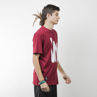 Mass Denim koszulka t-shirt Signature Big claret