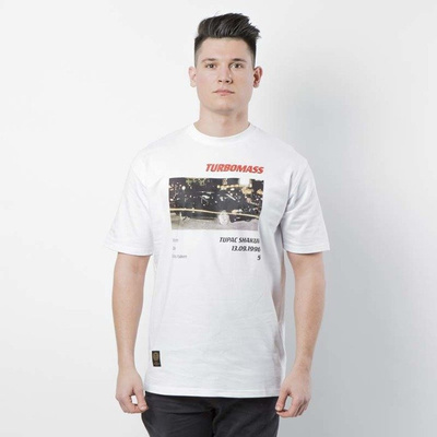 Mass DNM koszulka Turbo Tupac Shakur T-shirt - white