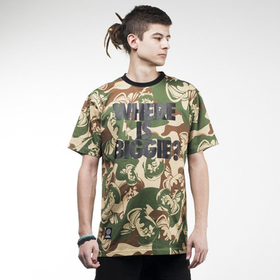 Mass Denim koszulka t-shirt Where is Biggie camo