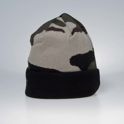 Mass DNM czapka zimowa Half Camo Beanie woodland camo
