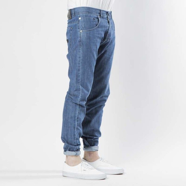 Mass DNM spodnie Jeans Straight Fit Classics - blue