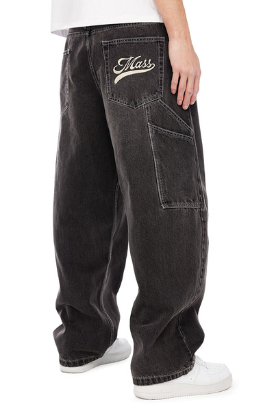 Mass DNM spodnie Jeans Prospect Extra Baggy Fit - czarne