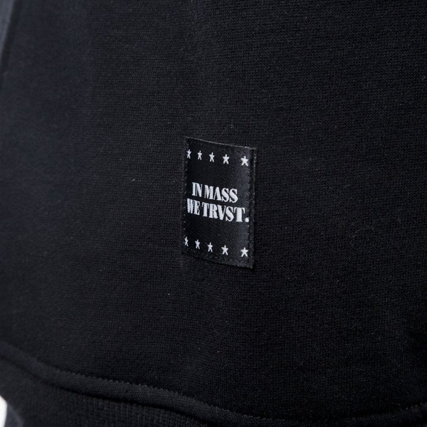 Mass Denim sweatshirt bluza Empire crewneck black BLAKK