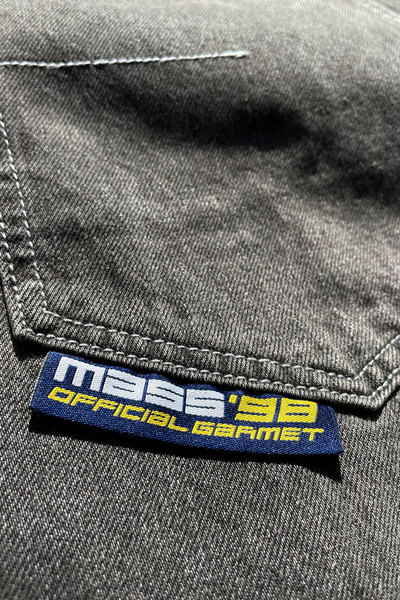 Mass DNM spodnie Jeans Beginner Original Baggy Fit - czarne