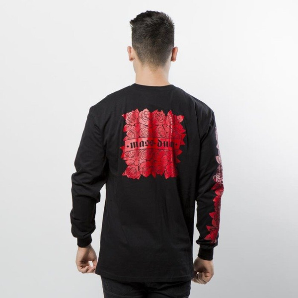 Mass DNM koszulka Longsleeve Rose - black QUICKSTRIKE