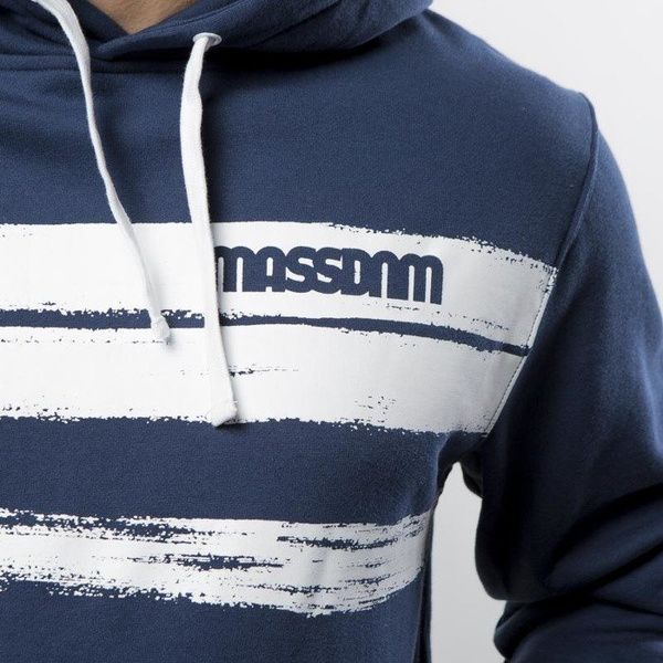 Mass DNM bluza Sweatshirt Hoody Traces - navy