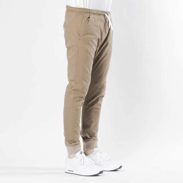 Mass DNM spodnie Joggers Sneaker Fit Classics - beige