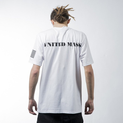 Mass Denim t-shirt koszulka  Empire white BLAKK
