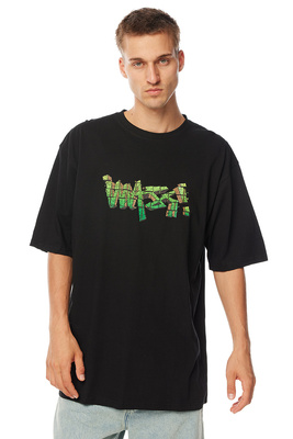 Mass Denim Koszulka Rock T-shirt czarna