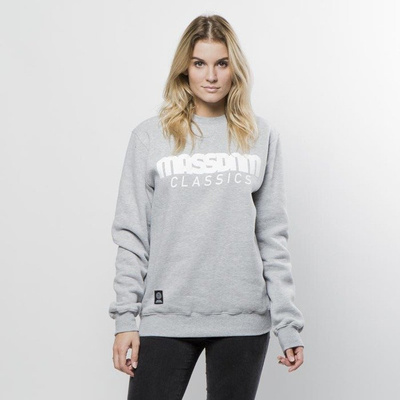 Mass DNM damska bluza Sweatshirt Crewneck Classics WMNS - light heather grey