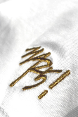 Mass DNM koszulka Hello T-shirt - biała