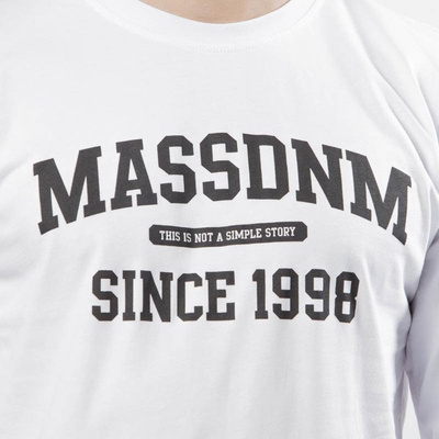 Mass DNM koszulka Campus Longsleeve - white