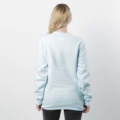 Mass DNM damska bluza Sweatshirt Crewneck Signature WMNS - light blue
