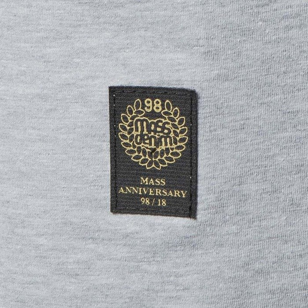 Mass DNM koszulka Base T-shirt - light heather grey
