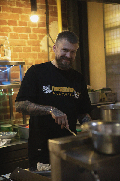 Mass DNM koszulka Munchies T-shirt - czarna