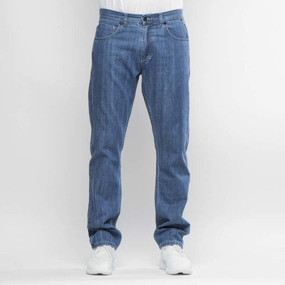 Mass DNM spodnie Demo Jeans Regular Fit - blue