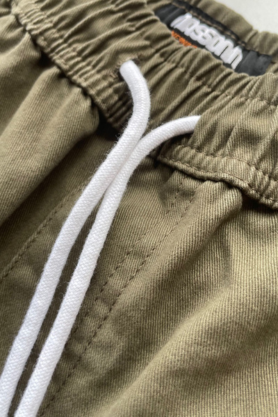 Mass DNM Joggers Pants Signature 2.0 Sneaker Fit - khaki