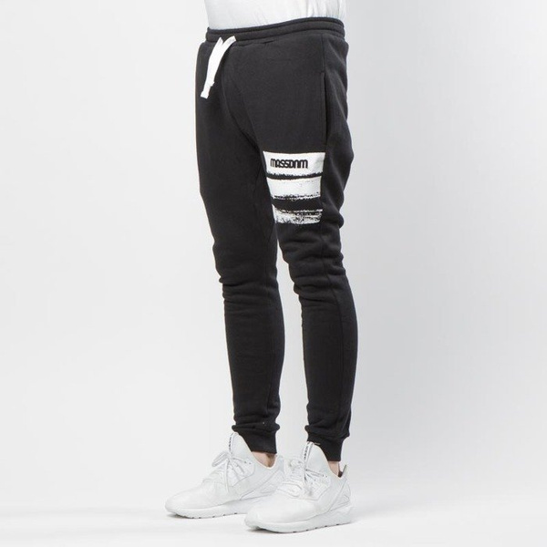 Mass DNM spodnie dresowe Trace Joggers Sweatpants - black