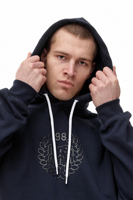 Mass DNM bluza Sweatshirt Base Light Hoody - granatowa