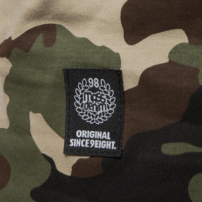 Mass DNM koszulka T-shirt  Half Camo - black 