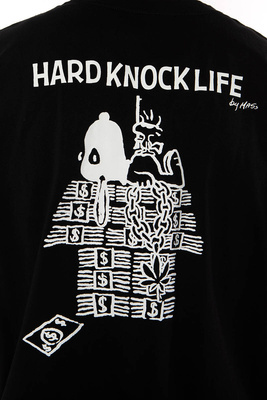 Mass DNM koszulka Hard Knock Life T-shirt - czarna