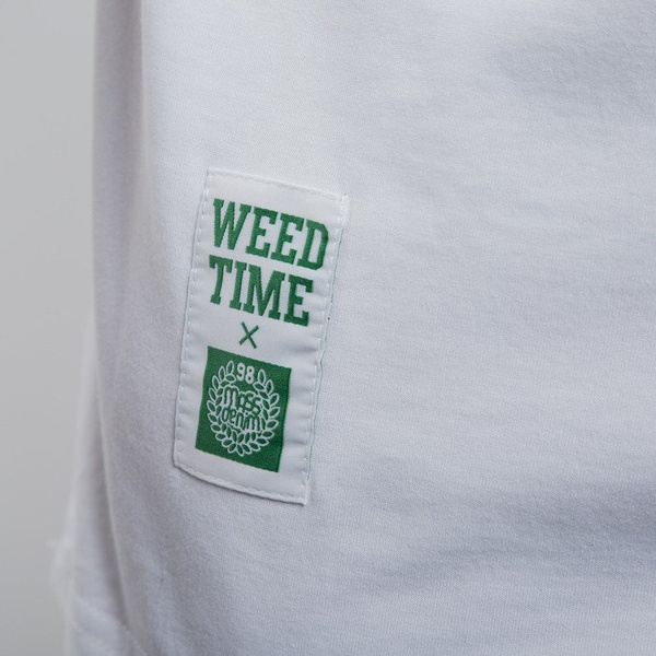 Mass Denim koszulka Weed Time white