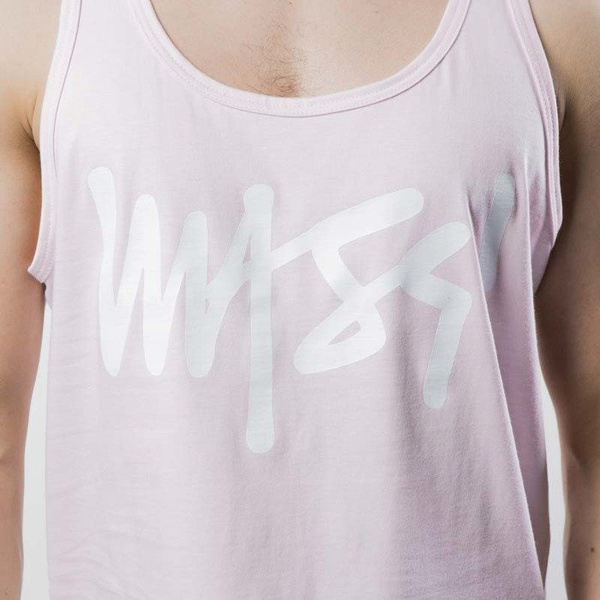 Mass DNM koszulka Signature Tank Top - light pink