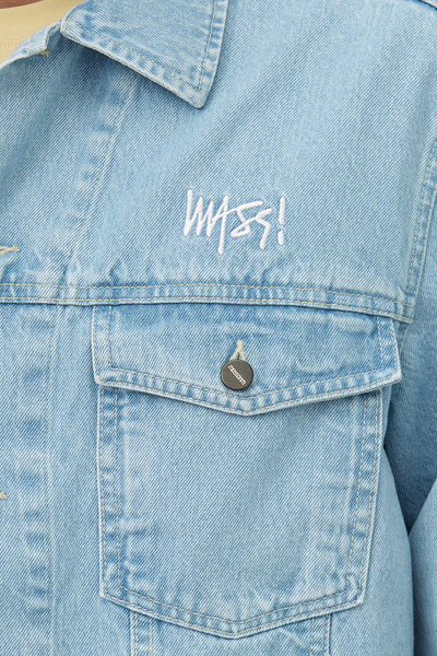 Kurtka Mass Denim Signature Denim Jacket - niebieska