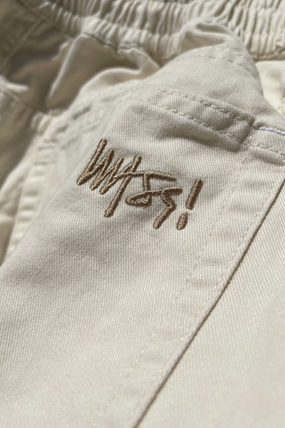 Mass DNM Joggers Pants Signature 2.0 Tapered Fit - off white