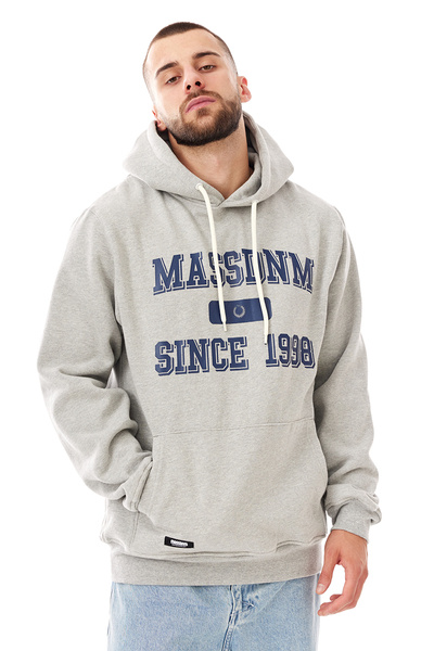 Mass DNM bluza Sweatshirt Campus Hoody - szara