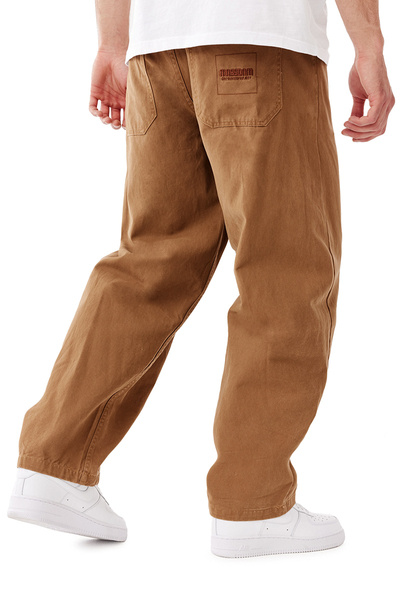 Mass DNM spodnie Pants Clamber Baggy Fit - brązowe