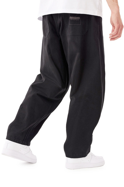 Mass DNM spodnie Pants Clamber Baggy Fit - czarne