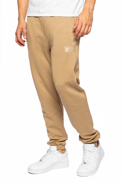 Mass DNM spodnie dresowe Rock Sweatpants - beżowe