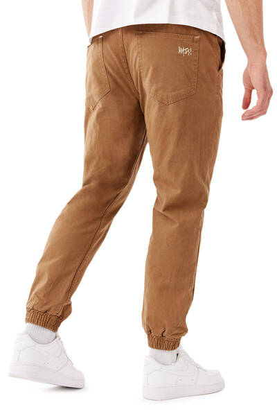 Mass DNM Joggers Pants Signature 2.0 Sneaker Fit - brązowe