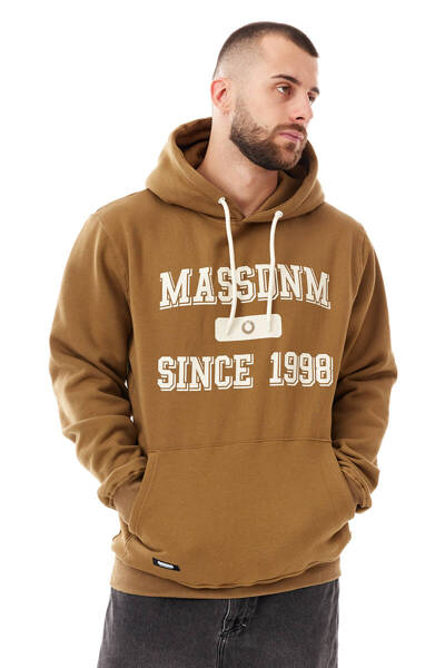 Mass DNM bluza Sweatshirt Campus Hoody - brązowa