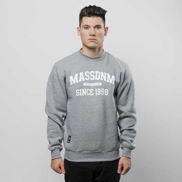 Mass DNM bluza Sweatshirt Crewneck Campus - medium heather grey