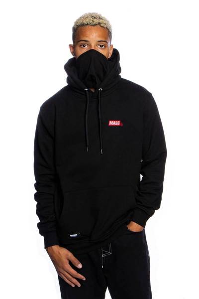 Mass DNM bluza Sweatshirt Mini Box Hoody - czarna