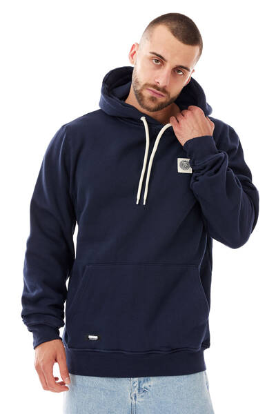 Mass DNM bluza Sweatshirt Patch Hoody - granatowa