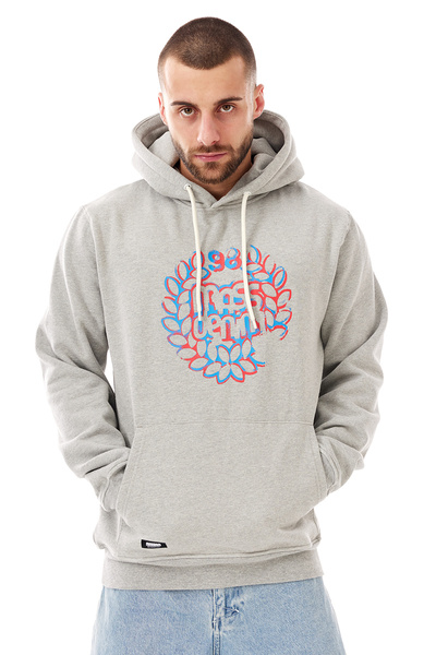 Mass DNM bluza Sweatshirt Stencil Hoody - szara