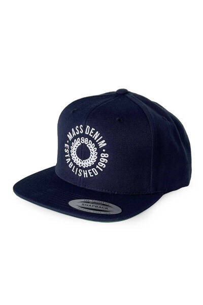 Mass DNM czapka Snapback Elementary - granatowa