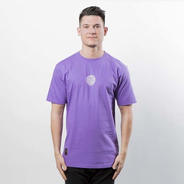 Mass DNM koszulka Base SL Print T-shirt purple LIMITED EDITION 