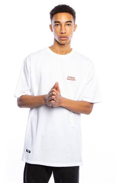 Mass DNM koszulka Mini Box T-shirt - biała
