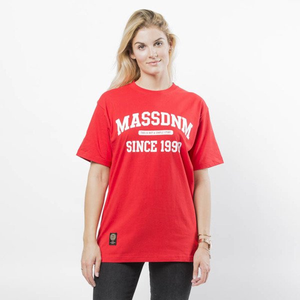 Mass DNM koszulka damska Campus T-shirt WMNS - red