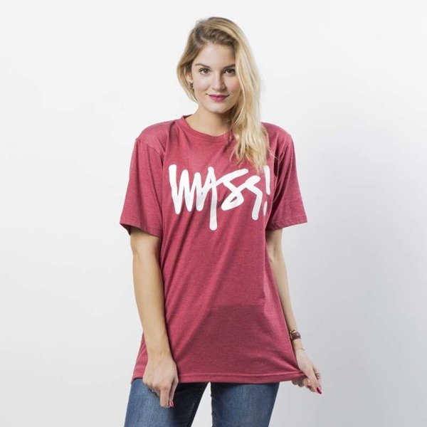 Mass DNM koszulka damska Signature T-shirt WMNS - heather claret