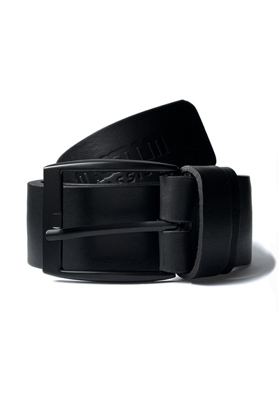 Mass DNM pasek Classics Leather Belt - czarny