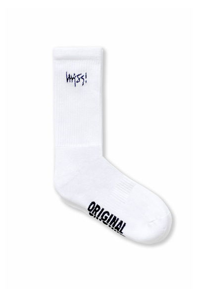 Mass DNM skarpety Signature Socks - białe