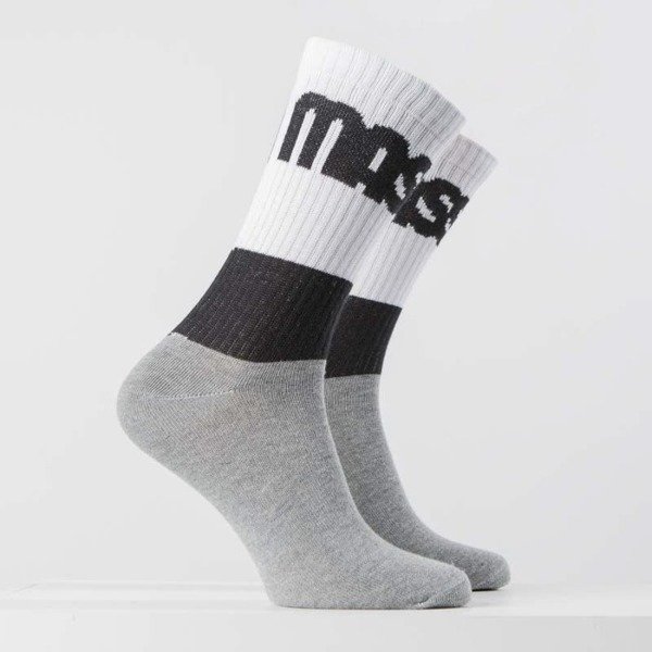 Mass DNM skarpety Socks  Respect - light heather grey