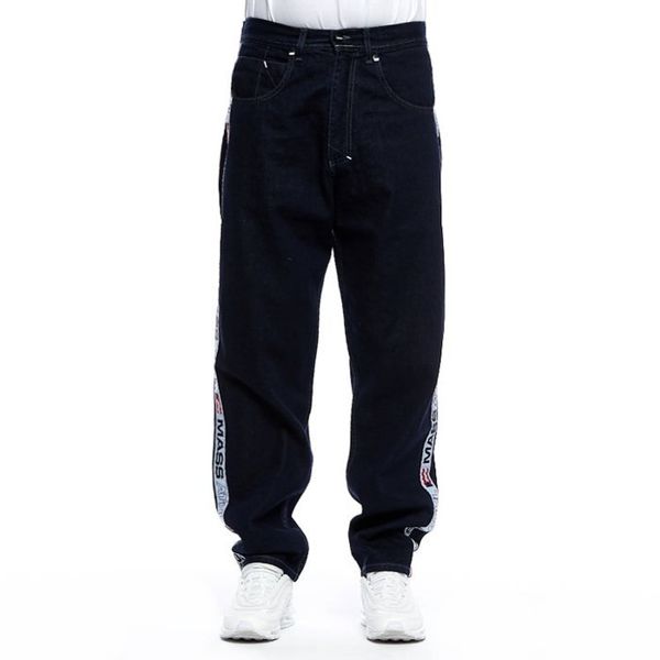 Mass DNM spodnie Jeans Track Baggy Fit - rinse