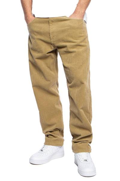 Mass DNM spodnie Pants Corduroy Craft Baggy Fit - beżowe